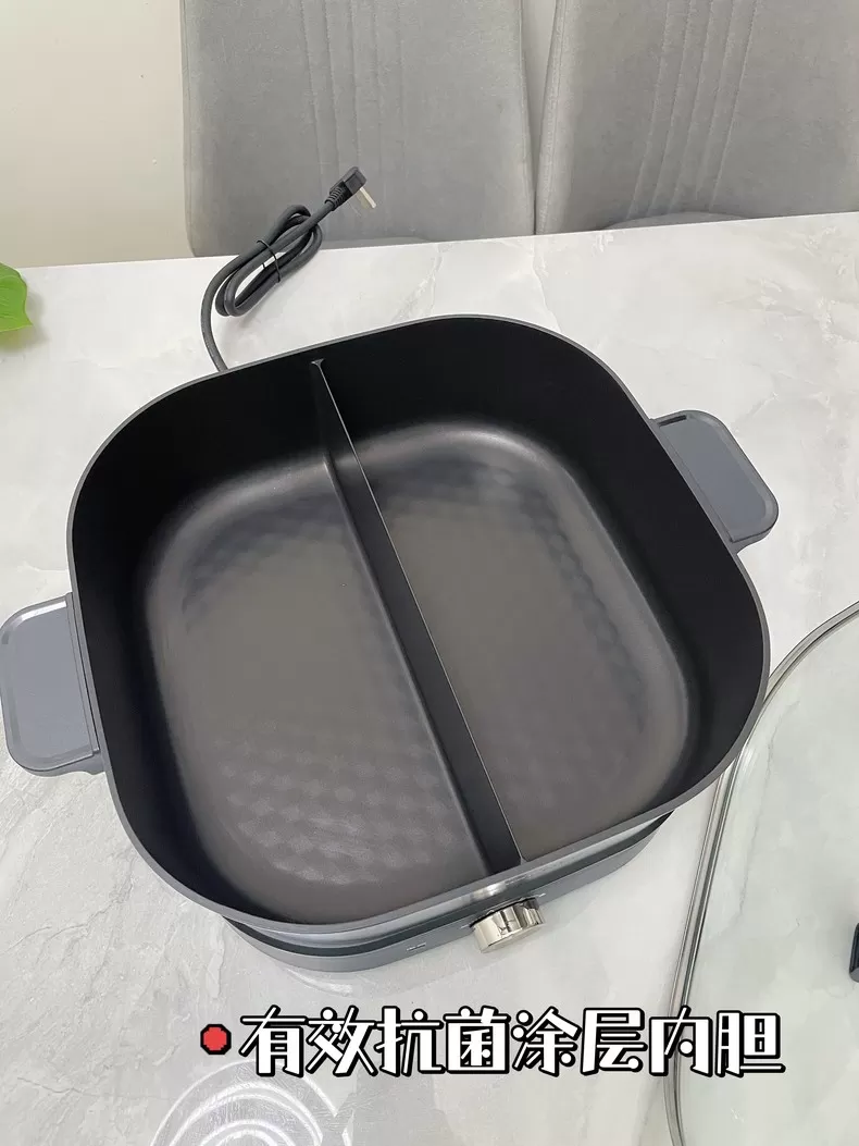 💫九阳分体式鸳鸯电火锅HG60-G590评测九阳电火锅怎么样?