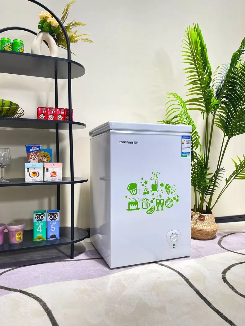 🔥容声100L自动减霜小冰柜BD/BC-100MB评测容声冰柜怎么样?