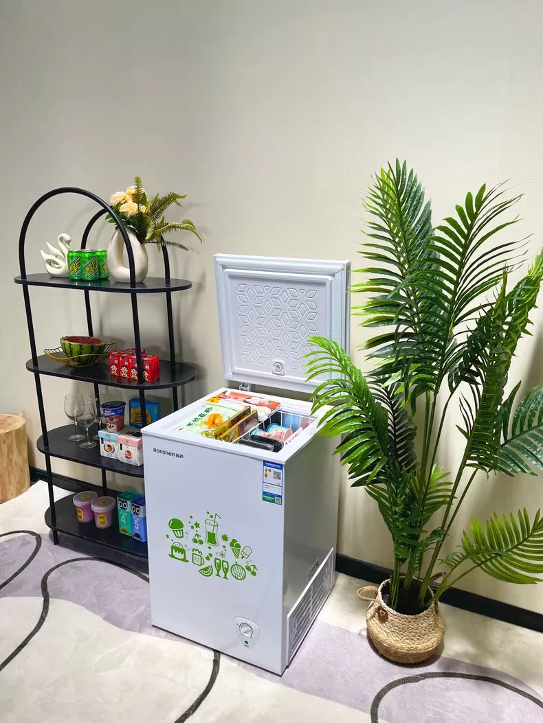 🔥容声100L自动减霜小冰柜BD/BC-100MB评测容声冰柜怎么样?