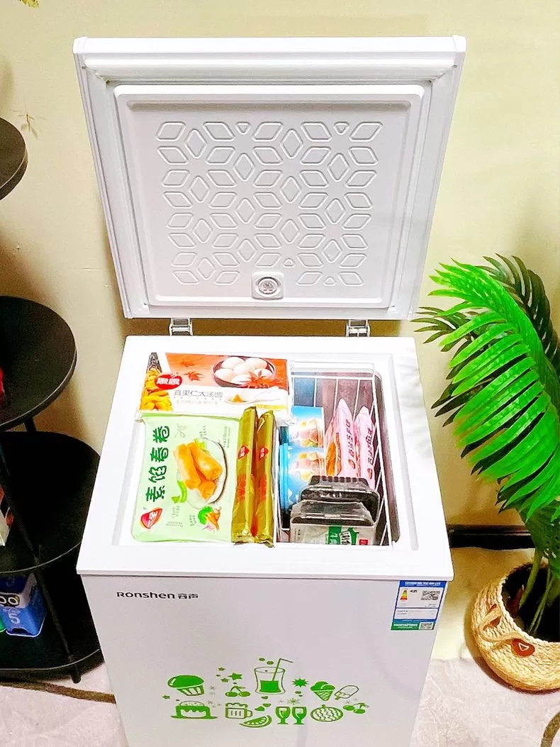🔥容声100L自动减霜小冰柜BD/BC-100MB评测容声冰柜怎么样?