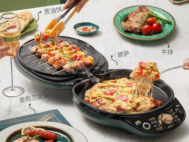 ⭐苏泊尔电饼铛怎么样?苏泊尔蓬蓬脆蒸汽煎烤机JD30RQ855评测