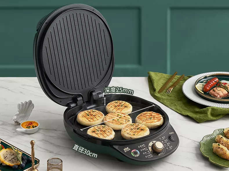 ⭐苏泊尔电饼铛怎么样?苏泊尔蓬蓬脆蒸汽煎烤机JD30RQ855评测