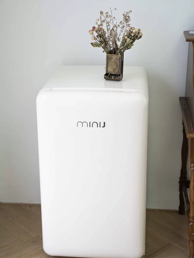 ✨小吉121L单门复古冰箱BC-121C评测小吉小冰箱怎么样?