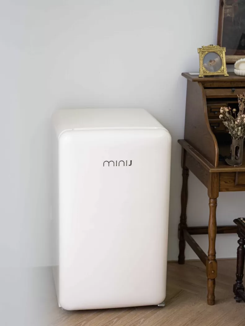 ✨小吉121L单门复古冰箱BC-121C评测小吉小冰箱怎么样?