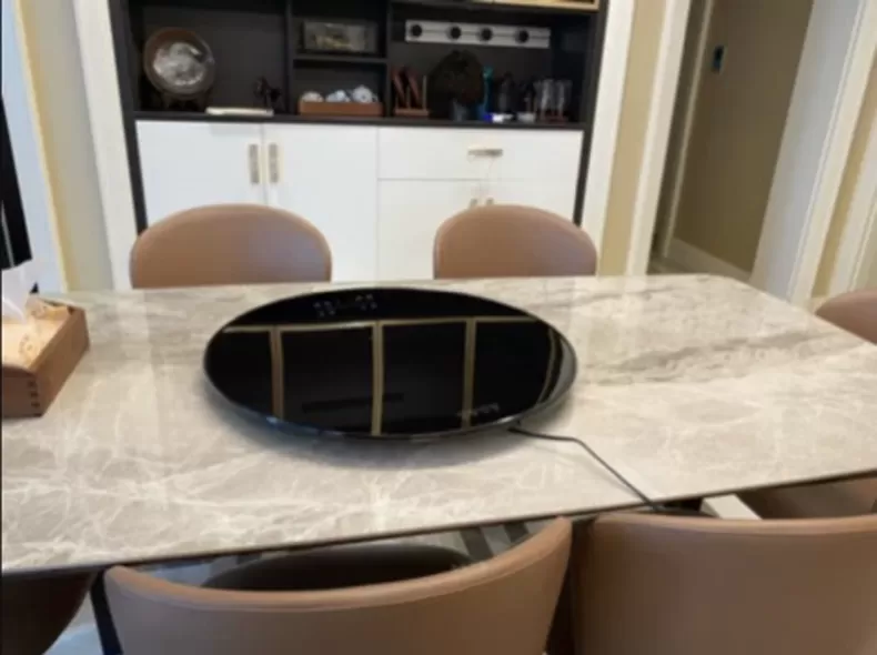 🌟美的电动旋转带火锅暖菜板BW08Y02评测美的暖菜板怎么样?