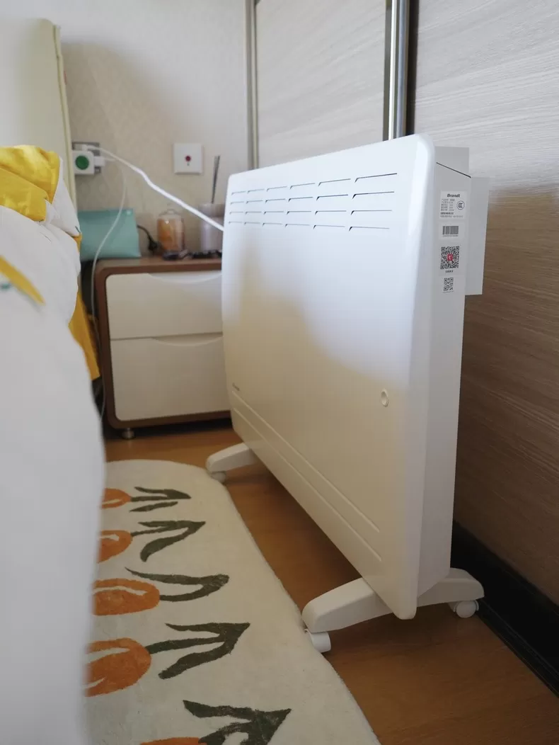 🉑Brandt白朗N22智能变频取暖器评测白朗取暖器怎么样?