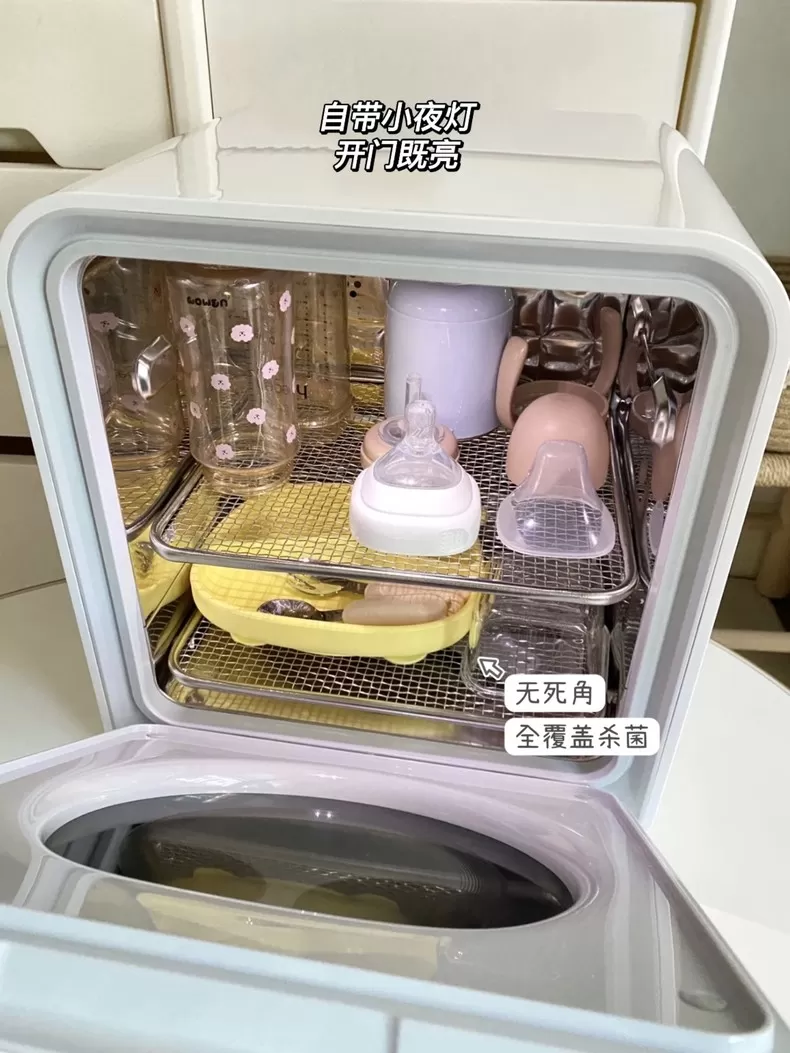 ⚡大嘴鸭烘干紫外线奶瓶消毒器F6205评测大嘴鸭奶瓶消毒器怎么样?