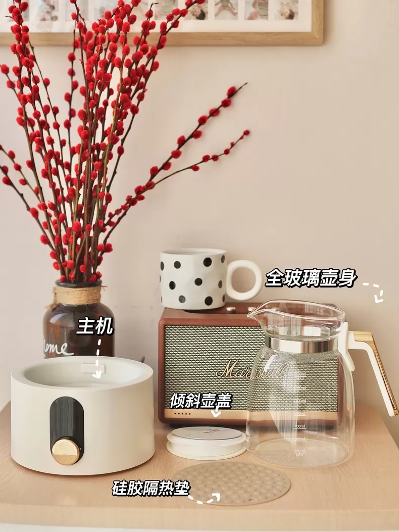 💝小壮熊恒温热水壶调奶器KH-1809评测小壮熊调奶器怎么样?