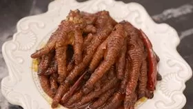 💝广东卤水盐焗鸡爪怎么做的视频