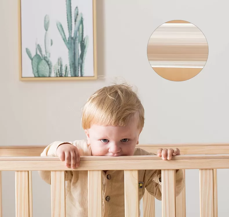 💗牧童坊无漆实木婴儿床怎么样?多功能摇篮床评测