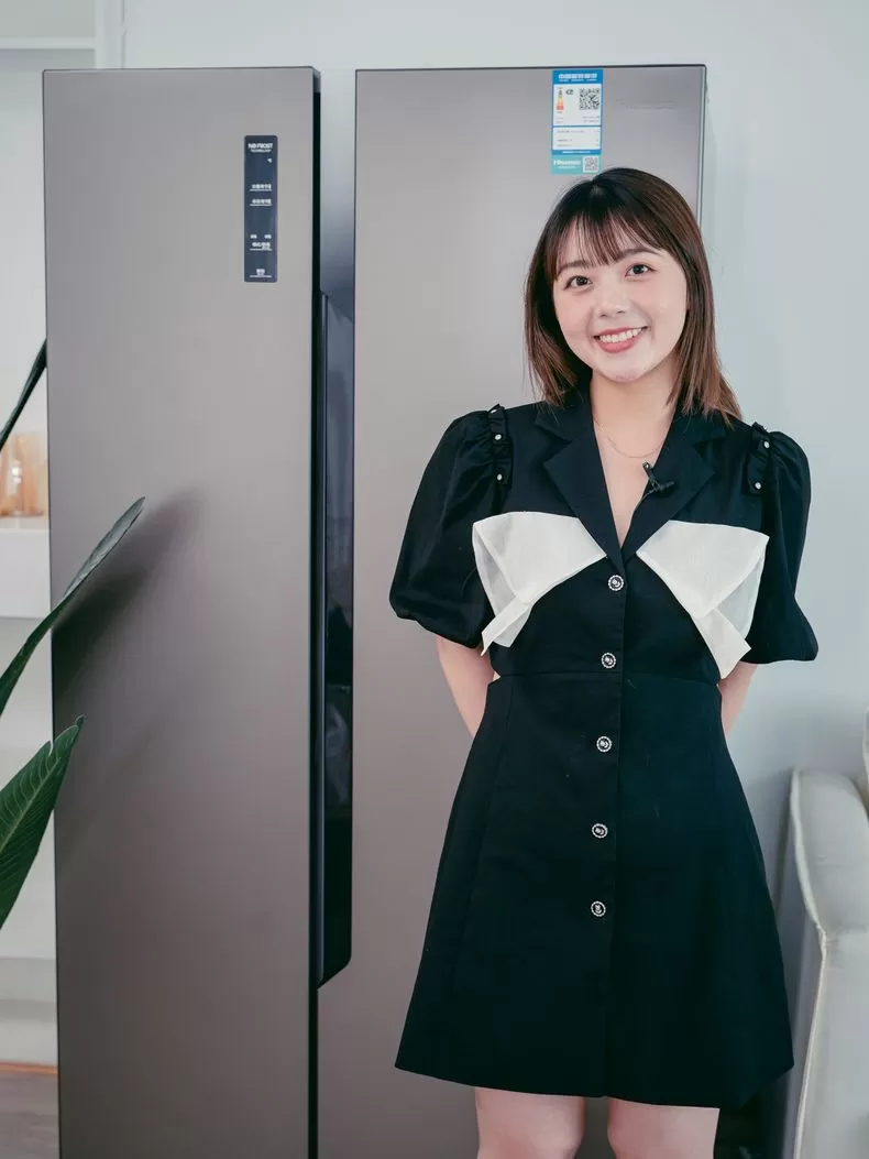 💢海信650L升对开门双变频风冷冰箱BCD-650WFK1DPUQ评测海信冰箱怎么样?