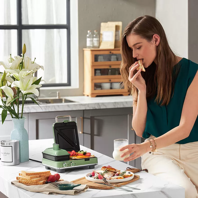 🥉摩飞多功能早餐机怎么样?摩飞多功能轻食三明治早餐机评测