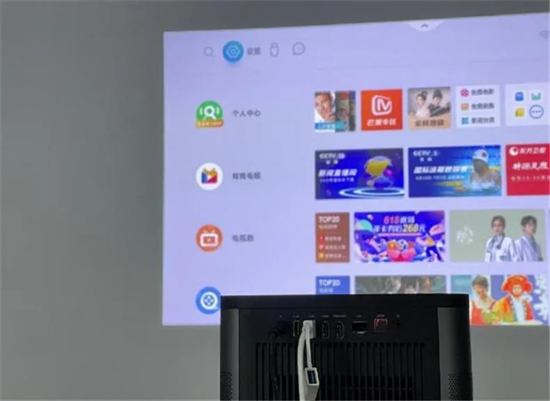 💞当贝F3Air投影仪高清智能无线投影机评测当贝投影仪怎么样?