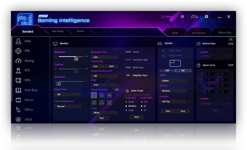 微星推出MPG 274URF QD 27英寸显示器：4K 160Hz、量子点IPS面板