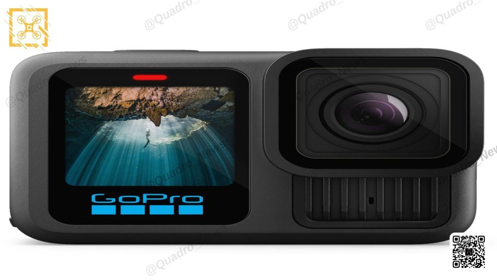 GoPro Hero 13 Black运动相机曝光：1900mAh电池、多款新Lens Mod配件