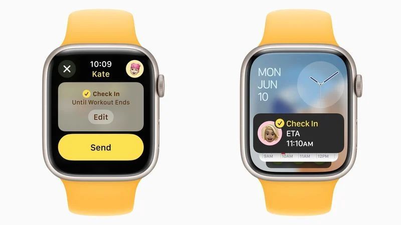 苹果watchOS 11新增Check In“报平安”功能:户外锻炼超时未归自动通知家人